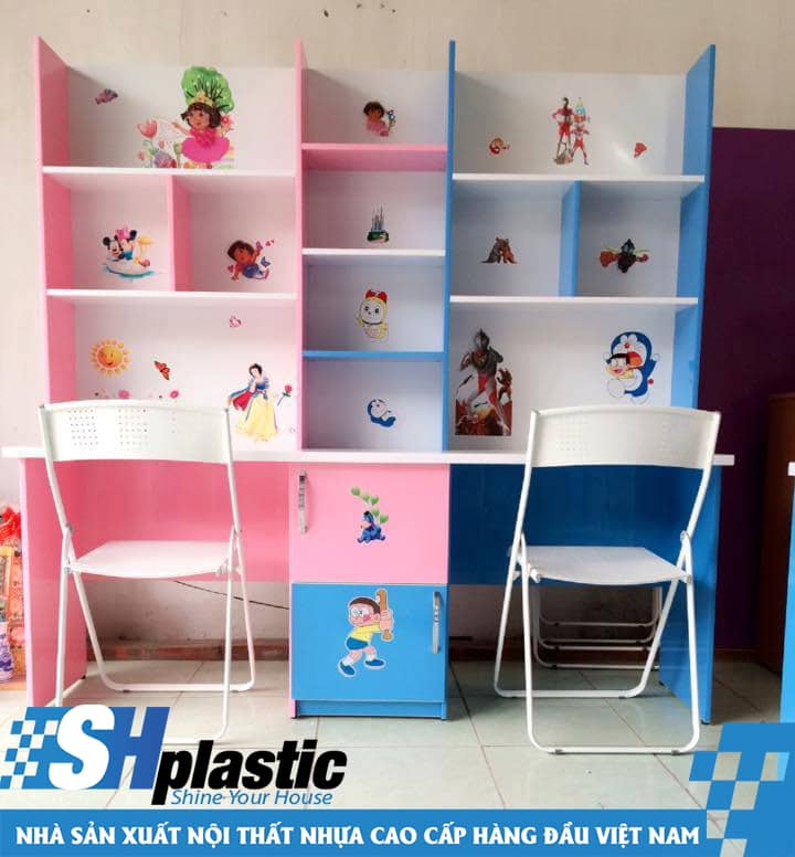 Tủ nhựa Hà Nội - Bàn học sinh nhựa cho bé, giá rẻ bất ngờ