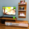 Mẫu tủ kệ tivi cách tân nhựa Đài Loan cao cấp / SHPlastic KTV08
